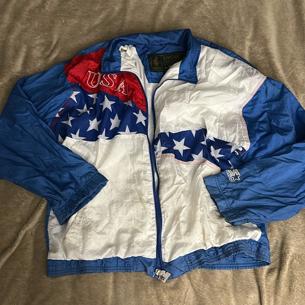 Olympic Games Vintage Windbreaker